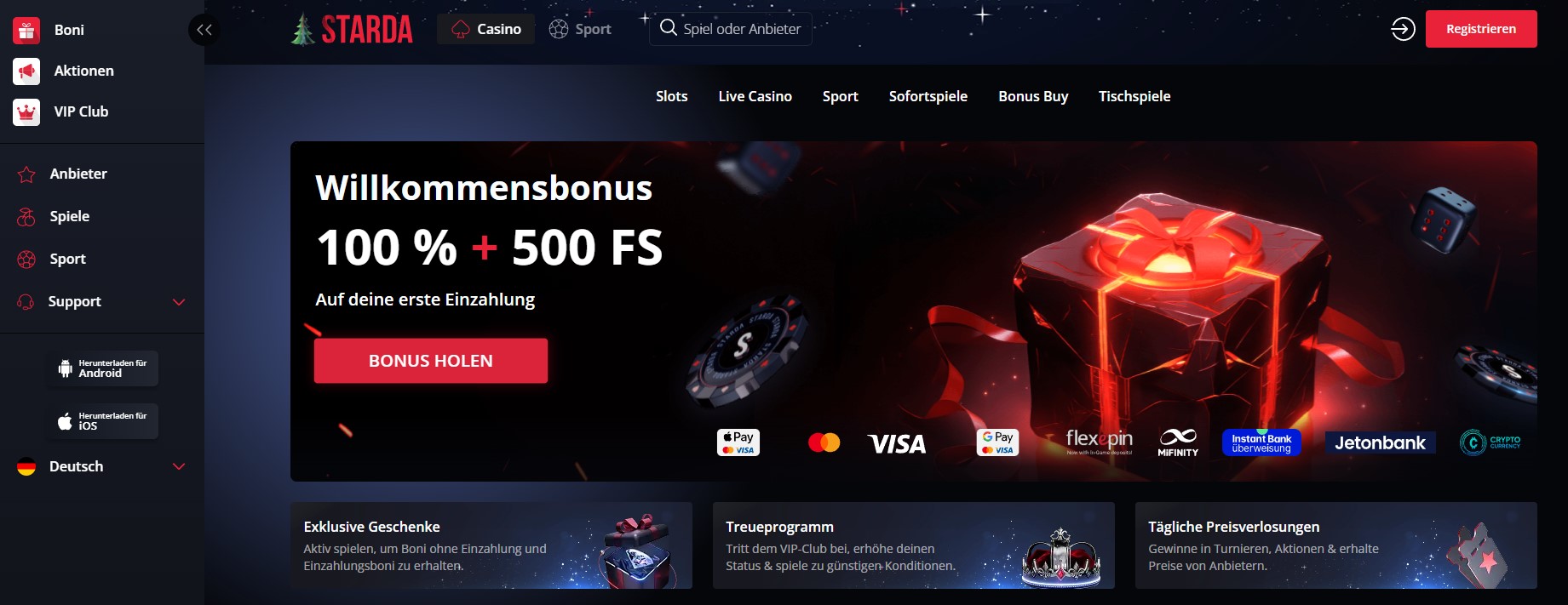 starda casino play online